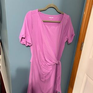 Lands' End Lilac Mini Dress